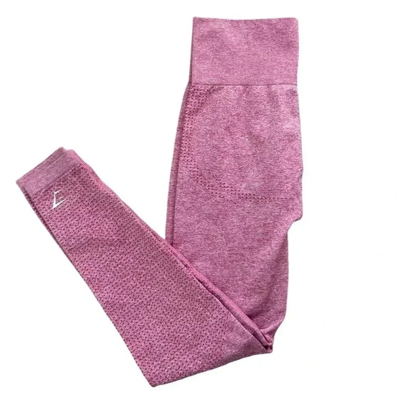 Gymshark Coral Vital Seamless Leggings - Size Medium - Picture 2 of 9